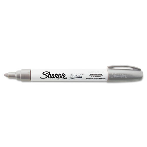 Sharpie® wholesale. SHARPIE Permanent Paint Marker, Medium Bullet Tip, Silver. HSD Wholesale: Janitorial Supplies, Breakroom Supplies, Office Supplies.