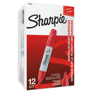 Sharpie® wholesale. SHARPIE Chisel Tip Permanent Marker, Medium, Red, Dozen. HSD Wholesale: Janitorial Supplies, Breakroom Supplies, Office Supplies.