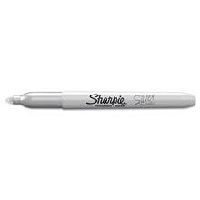 Load image into Gallery viewer, Sharpie® wholesale. SHARPIE Metallic Fine Point Permanent Markers, Bullet Tip, Silver, Dozen. HSD Wholesale: Janitorial Supplies, Breakroom Supplies, Office Supplies.