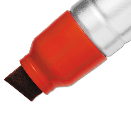 Sharpie® wholesale. SHARPIE Magnum Permanent Marker, Broad Chisel Tip, Red. HSD Wholesale: Janitorial Supplies, Breakroom Supplies, Office Supplies.