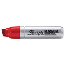 Load image into Gallery viewer, Sharpie® wholesale. SHARPIE Magnum Permanent Marker, Broad Chisel Tip, Red. HSD Wholesale: Janitorial Supplies, Breakroom Supplies, Office Supplies.