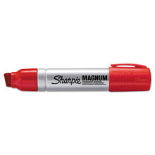 Load image into Gallery viewer, Sharpie® wholesale. SHARPIE Magnum Permanent Marker, Broad Chisel Tip, Red. HSD Wholesale: Janitorial Supplies, Breakroom Supplies, Office Supplies.