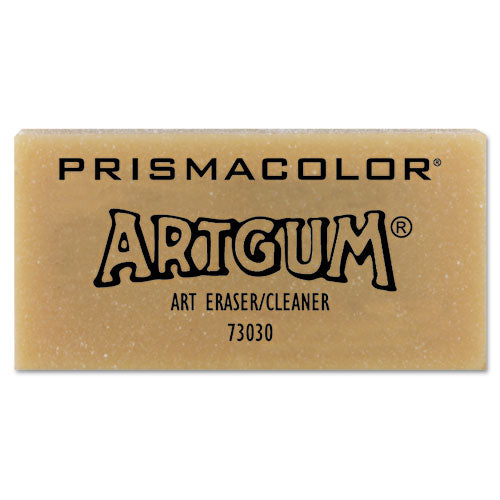 Prismacolor® wholesale. Artgum Eraser, Rectangular, Large, Off White, Kneaded Rubber, Dozen. HSD Wholesale: Janitorial Supplies, Breakroom Supplies, Office Supplies.