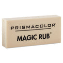 Prismacolor® wholesale. Magic Rub Eraser, Rectangular, Medium, Off White, Vinyl, Dozen. HSD Wholesale: Janitorial Supplies, Breakroom Supplies, Office Supplies.