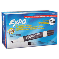 EXPO® wholesale. Low-odor Dry-erase Marker, Broad Chisel Tip, Black, Dozen. HSD Wholesale: Janitorial Supplies, Breakroom Supplies, Office Supplies.