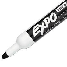 Load image into Gallery viewer, EXPO® wholesale. Low-odor Dry-erase Marker, Medium Bullet Tip, Black, Dozen. HSD Wholesale: Janitorial Supplies, Breakroom Supplies, Office Supplies.