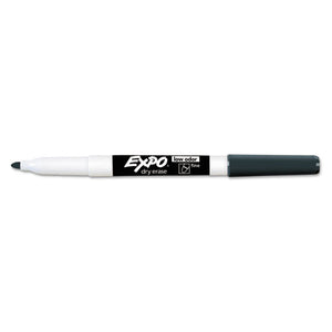 EXPO® wholesale. Low-odor Dry-erase Marker, Fine Bullet Tip, Black, Dozen. HSD Wholesale: Janitorial Supplies, Breakroom Supplies, Office Supplies.