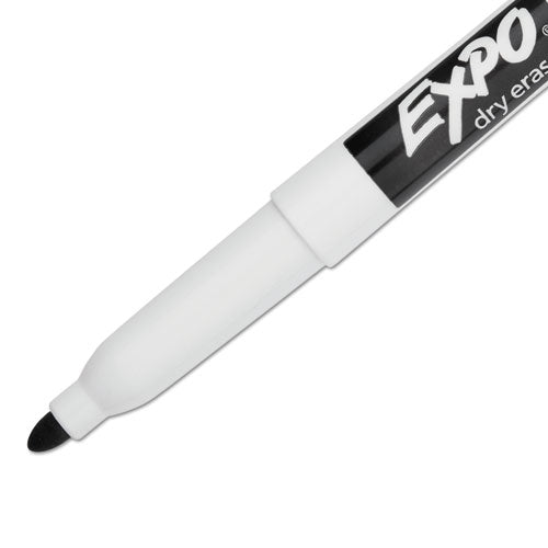 EXPO® wholesale. Low-odor Dry-erase Marker, Fine Bullet Tip, Black, Dozen. HSD Wholesale: Janitorial Supplies, Breakroom Supplies, Office Supplies.