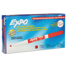 Load image into Gallery viewer, EXPO® wholesale. Low-odor Dry-erase Marker, Fine Bullet Tip, Red, Dozen. HSD Wholesale: Janitorial Supplies, Breakroom Supplies, Office Supplies.