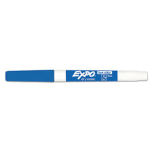 Load image into Gallery viewer, EXPO® wholesale. Low-odor Dry-erase Marker, Fine Bullet Tip, Blue, Dozen. HSD Wholesale: Janitorial Supplies, Breakroom Supplies, Office Supplies.