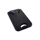 Saunders wholesale. Deskmate Ii W-calculator, 1-2" Clip Cap, 8 1-2 X 12 Sheets, Black. HSD Wholesale: Janitorial Supplies, Breakroom Supplies, Office Supplies.