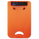 Saunders wholesale. Deskmate Ii W-calculator, 1-2" Clip Cap, 8 1-2 X 12 Sheets, Hi-vis Orange. HSD Wholesale: Janitorial Supplies, Breakroom Supplies, Office Supplies.