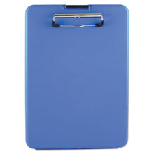 Load image into Gallery viewer, Saunders wholesale. Slimmate Storage Clipboard, 1-2&quot; Clip Capacity, Holds 8 1-2 X 11 Sheets, Blue. HSD Wholesale: Janitorial Supplies, Breakroom Supplies, Office Supplies.