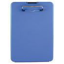Saunders wholesale. Slimmate Storage Clipboard, 1-2" Clip Capacity, Holds 8 1-2 X 11 Sheets, Blue. HSD Wholesale: Janitorial Supplies, Breakroom Supplies, Office Supplies.