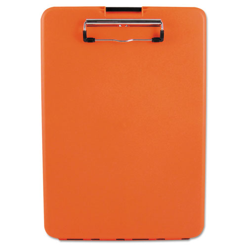 Saunders wholesale. Slimmate Storage Clipboard, 1-2" Clip Capacity, 8 1-2 X 11 Sheets, Hi-vis Orange. HSD Wholesale: Janitorial Supplies, Breakroom Supplies, Office Supplies.