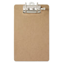 Saunders wholesale. Recycled Hardboard Archboard Clipboard, 2" Clip Cap, 8 1-2 X 12 Sheets, Brown. HSD Wholesale: Janitorial Supplies, Breakroom Supplies, Office Supplies.