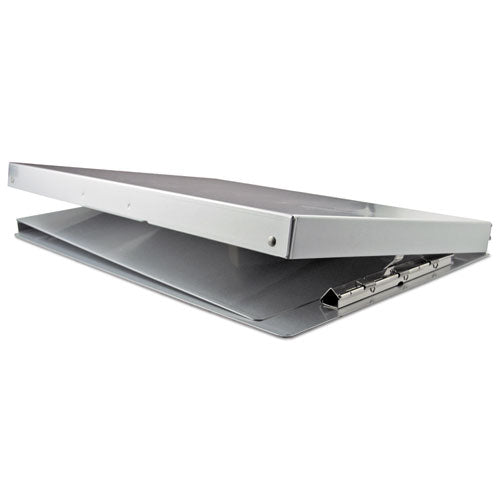 Saunders wholesale. Snapak Aluminum Side-open Forms Folder, 1-2" Clip Cap, 8 1-2 X 14 Sheets, Silver. HSD Wholesale: Janitorial Supplies, Breakroom Supplies, Office Supplies.