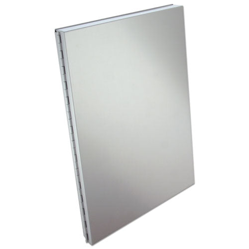 Saunders wholesale. Snapak Aluminum Side-open Forms Folder, 1-2" Clip Cap, 8 1-2 X 14 Sheets, Silver. HSD Wholesale: Janitorial Supplies, Breakroom Supplies, Office Supplies.