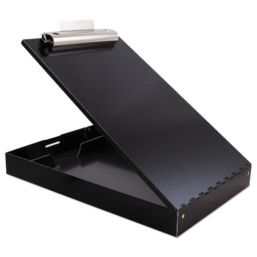 Saunders wholesale. Redi-rite Aluminum Storage Clipboard, 1" Clip Capacity, 8 1-2 X 11 Sheets, Black. HSD Wholesale: Janitorial Supplies, Breakroom Supplies, Office Supplies.