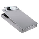 Saunders wholesale. Redi-rite Aluminum Portable Desktop, 1" Clip Capacity, 8 1-2 X 12 Sheets, Silver. HSD Wholesale: Janitorial Supplies, Breakroom Supplies, Office Supplies.