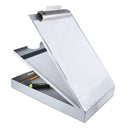 Saunders wholesale. Cruiser Mate Aluminum Storage Clipboard, 1.5" Clip Cap, 8.5 X 12 Sheets, Silver. HSD Wholesale: Janitorial Supplies, Breakroom Supplies, Office Supplies.