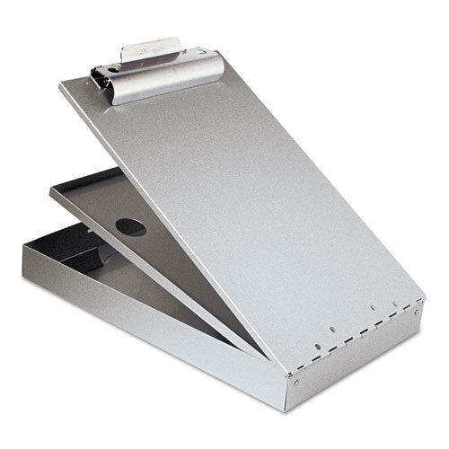 Saunders wholesale. Cruiser Mate Aluminum Storage Clipboard, 1.5" Clip Cap, 8.5 X 12 Sheets, Silver. HSD Wholesale: Janitorial Supplies, Breakroom Supplies, Office Supplies.