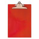 Saunders wholesale. Recycled Plastic Clipboard With Ruler Edge, 1" Clip Cap, 8 1-2 X 12 Sheets, Red. HSD Wholesale: Janitorial Supplies, Breakroom Supplies, Office Supplies.