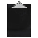 Saunders wholesale. Recycled Plastic Clipboard With Ruler Edge, 1" Clip Cap, 8 1-2 X 12 Sheet, Black. HSD Wholesale: Janitorial Supplies, Breakroom Supplies, Office Supplies.