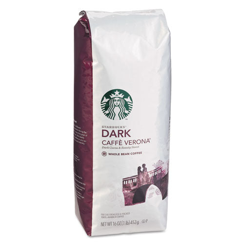 Starbucks® wholesale. Starbucks® Whole Bean Coffee, Caffe Verona, 1 Lb Bag. HSD Wholesale: Janitorial Supplies, Breakroom Supplies, Office Supplies.