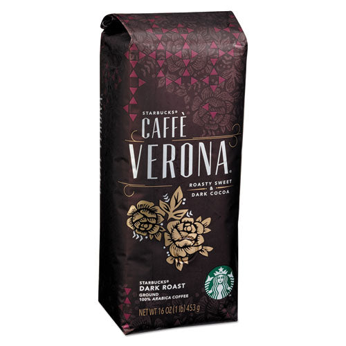 Starbucks® wholesale. Starbucks® Coffee, Caffe Verona, Ground, 1lb Bag. HSD Wholesale: Janitorial Supplies, Breakroom Supplies, Office Supplies.