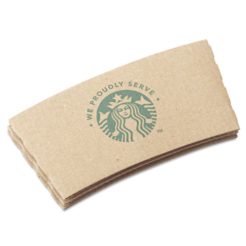 Starbucks® wholesale. Starbucks® Cup Sleeves, For 12-16-20 Oz Hot Cups, Kraft, 1380-carton. HSD Wholesale: Janitorial Supplies, Breakroom Supplies, Office Supplies.