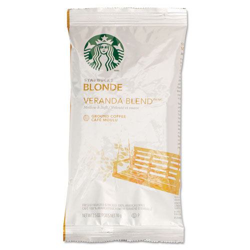 Starbucks® wholesale. Starbucks® Coffee, Veranda Blend, 2.5oz, 18-box. HSD Wholesale: Janitorial Supplies, Breakroom Supplies, Office Supplies.