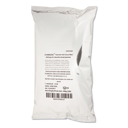 Starbucks® wholesale. Starbucks® Gourmet Hot Cocoa Mix, 2 Lb, Bag, 6-carton. HSD Wholesale: Janitorial Supplies, Breakroom Supplies, Office Supplies.