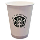 Starbucks® wholesale. Starbucks® Hot Cups, 12oz, White With Green Logo, 1000-carton. HSD Wholesale: Janitorial Supplies, Breakroom Supplies, Office Supplies.