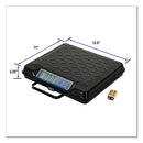Brecknell wholesale. Portable Electronic Utility Bench Scale, 100lb Capacity, 12 X 10 Platform. HSD Wholesale: Janitorial Supplies, Breakroom Supplies, Office Supplies.