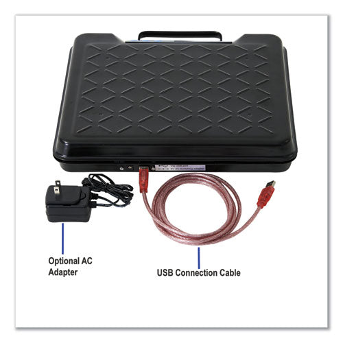 Brecknell wholesale. Portable Electronic Utility Bench Scale, 100lb Capacity, 12 X 10 Platform. HSD Wholesale: Janitorial Supplies, Breakroom Supplies, Office Supplies.