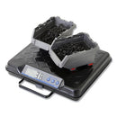 Brecknell wholesale. Portable Electronic Utility Bench Scale, 100lb Capacity, 12 X 10 Platform. HSD Wholesale: Janitorial Supplies, Breakroom Supplies, Office Supplies.