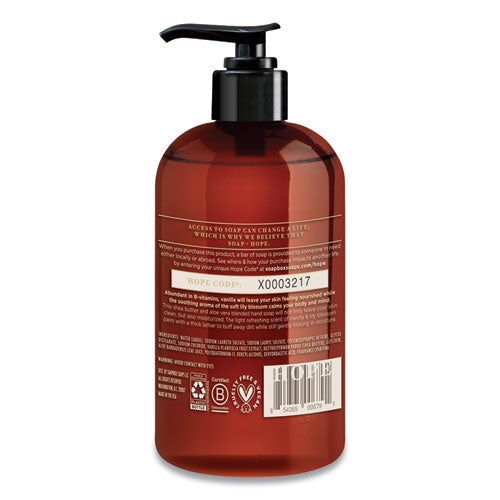 Soapbox wholesale. Hand Soap, Vanilla And Lily Blossom, 12 Oz Pump Bottle, 12-carton. HSD Wholesale: Janitorial Supplies, Breakroom Supplies, Office Supplies.