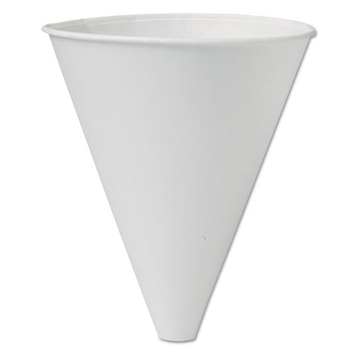 Dart® wholesale. DART Bare Eco-forward Treated Paper Funnel Cups, 10oz. White, 250-bag, 4 Bags-carton. HSD Wholesale: Janitorial Supplies, Breakroom Supplies, Office Supplies.