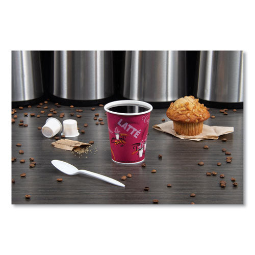 Dart® wholesale. DART Solo Bistro Design Hot Drink Cups, Paper, 10oz, 50-pack. HSD Wholesale: Janitorial Supplies, Breakroom Supplies, Office Supplies.