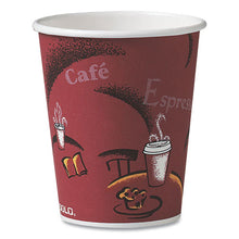 Load image into Gallery viewer, Dart® wholesale. DART Solo Bistro Design Hot Drink Cups, Paper, 10oz, 1000-carton. HSD Wholesale: Janitorial Supplies, Breakroom Supplies, Office Supplies.