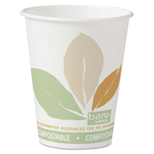 Dart® wholesale. DART Bare By Solo Eco-forward Pla Paper Hot Cups, 8 Oz, Leaf Design,50-bag,20 Bags-ct. HSD Wholesale: Janitorial Supplies, Breakroom Supplies, Office Supplies.