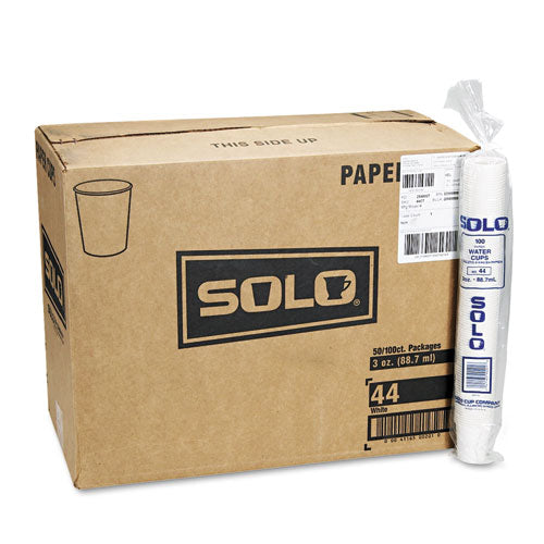 Dart® wholesale. DART White Paper Water Cups, 3oz, 100-bag, 50 Bags-carton. HSD Wholesale: Janitorial Supplies, Breakroom Supplies, Office Supplies.