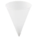 Dart® wholesale. DART Cone Water Cups, Paper, 4oz, Rolled Rim, White, 200-bag, 25 Bags-carton. HSD Wholesale: Janitorial Supplies, Breakroom Supplies, Office Supplies.