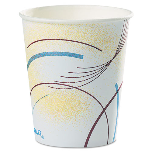 Dart® wholesale. DART Paper Water Cups, 5 Oz., Cold, Meridian Design, Multicolored, 100-sleeve, 25 Sleeves-carton. HSD Wholesale: Janitorial Supplies, Breakroom Supplies, Office Supplies.