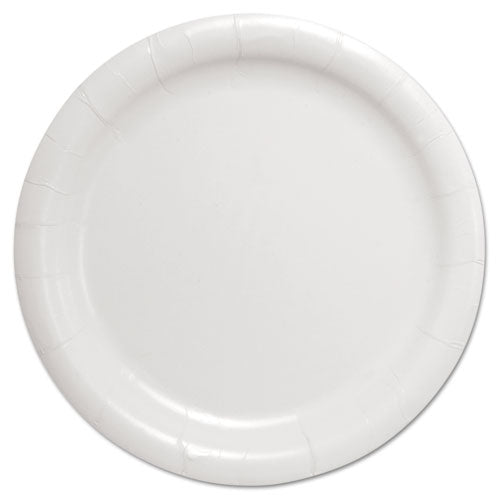 Dart® wholesale. DART Bare Eco-forward Clay-coated Paper Dinnerware, Plate, 9" Diameter, White. HSD Wholesale: Janitorial Supplies, Breakroom Supplies, Office Supplies.
