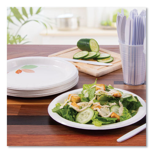Dart® wholesale. DART Bare Paper Eco-forward Dinnerware, 8 1-2" Plate, Green-tan, 250-carton. HSD Wholesale: Janitorial Supplies, Breakroom Supplies, Office Supplies.