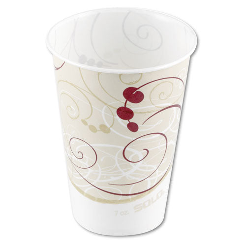 Dart® wholesale. DART Waxed Paper Cold Cups, 7 Oz, Symphony Design. HSD Wholesale: Janitorial Supplies, Breakroom Supplies, Office Supplies.