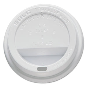 Dart® wholesale. DART Traveler Cappuccino Style Dome Lid, Fits 10oz Cups, White, 100-pack, 10 Packs-carton. HSD Wholesale: Janitorial Supplies, Breakroom Supplies, Office Supplies.