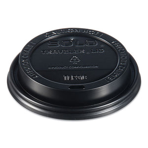 Dart® wholesale. DART Traveler Cappuccino Style Dome Lid, 10-24oz Cups, Black, 100-sleeve, 10 Sleeves-carton. HSD Wholesale: Janitorial Supplies, Breakroom Supplies, Office Supplies.